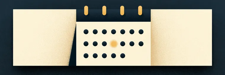 Illustration: Kalenderblatt mit markiertem Tag — Symbolbild zu den Fristen der Studienplatzklage